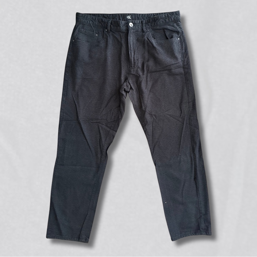 Calvin Klein Black Straight Men Jeans | 36x30